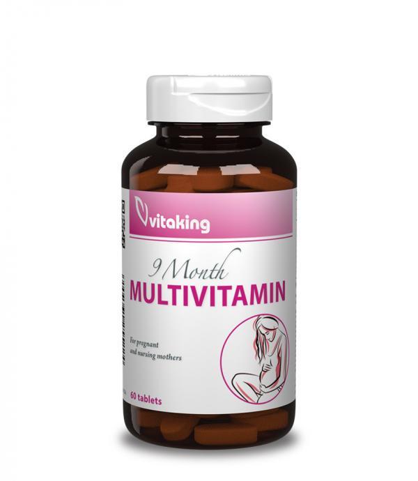 9 hónap multivitamin (60) - vitamin kiegészítés a várandósság időszakára