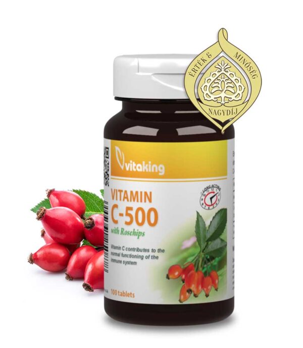 Nyújtott felszívódású 500mg-os C-vitamin - Vitaking