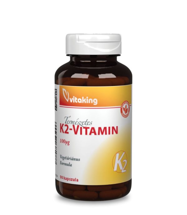 Vitaking K2-vitamin (100µg MK7 ) - a csontok egészségéért!