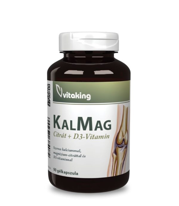 Vitaking CalMag CITRÁT+D3-vitamin - három hatóanyag együttes erejével