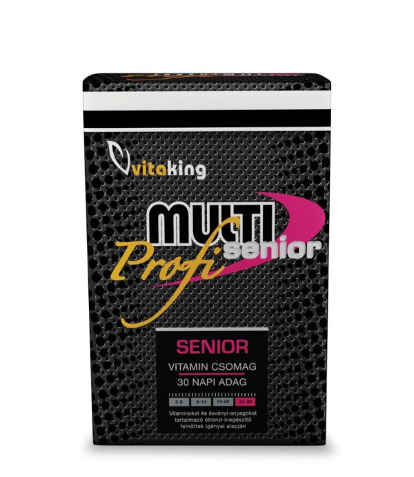 Vitaking Multi Senior Profi - Multivitamin Extrákkal 50 év felettieknek