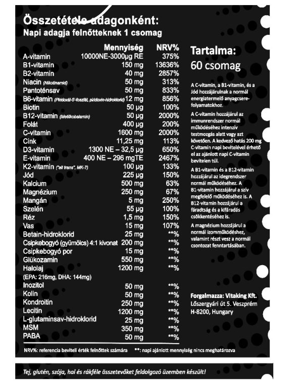 Multi Sport Profi vitamincsomag
