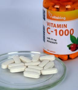 1000 mg C-vitamin 25 mg csipkebogyóval kiegészítve - Vitaking