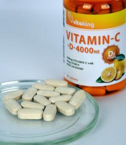 C- és D-vitamin komplex - Vitaking C1000 + D4000