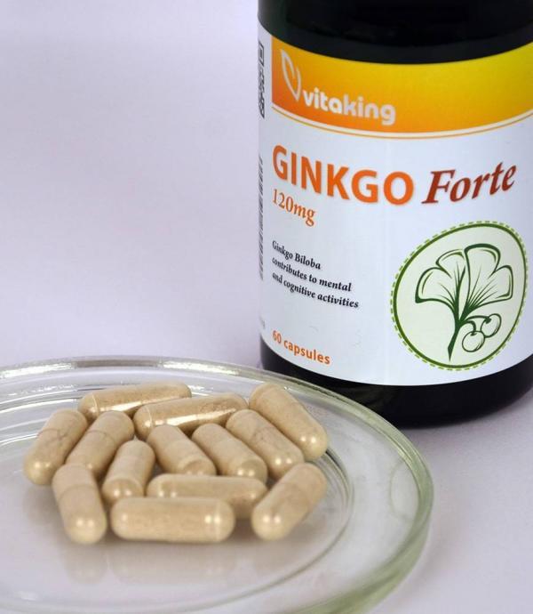 Vitaking Ginkgo Biloba Forte 120mg (60) vitaking.hu