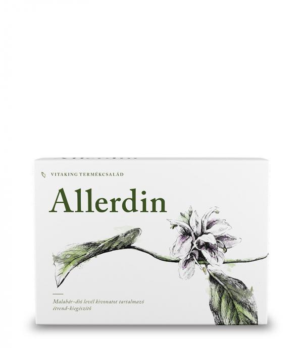 Vitaking Allerdin étrend-kiegészítő: 6 kiváló gyógynövénnyel