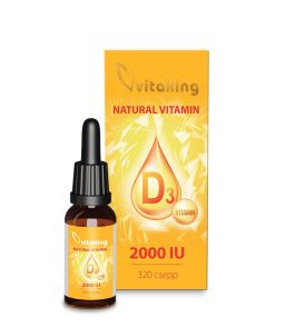 Vitaking D3 vitamin csepp MCT olajjal 10ml (2000NE/csepp)