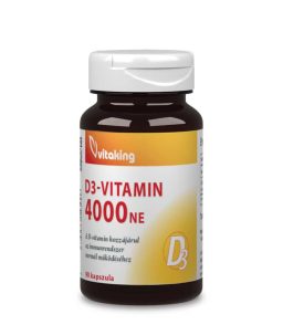 D3-vitamin 4000NE hatóanyag-tartalmú kapszula - Vitaking