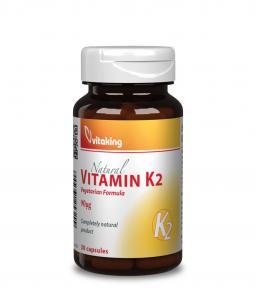 Vitaking K2 vitamin (természeres, 90µg VITAMK7®) vitaking.hu