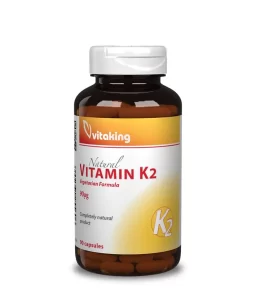 Vitaking K2-vitamin (90µg VITAMK7® ) - a csontok egészségéért!