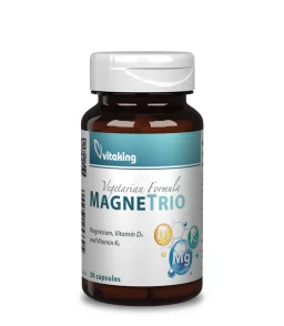 Vitaking MagneTrio - Magnézium + K2- és D3 vitamin komplex!