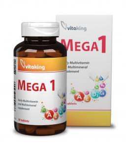 Vitaking Mega1 multivitamin - magas hatóanyagtartalommal