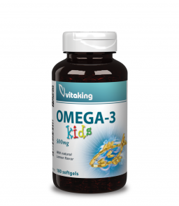 Vitaking Omega-3 Kids - Omega-3 gyerekeknek (500mg)