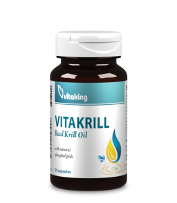 Vitaking Vitakrill (krill olaj) 500mg +astaxanthin (30)