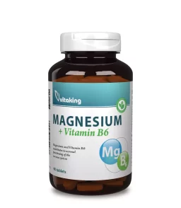 Vitaking szerves Magnézium+B6 vitamin - (magnézium citrát)