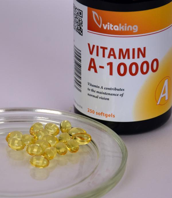 Vitaking A-vitamin csukamáj olajjal 10000NE (250 gelcaps)