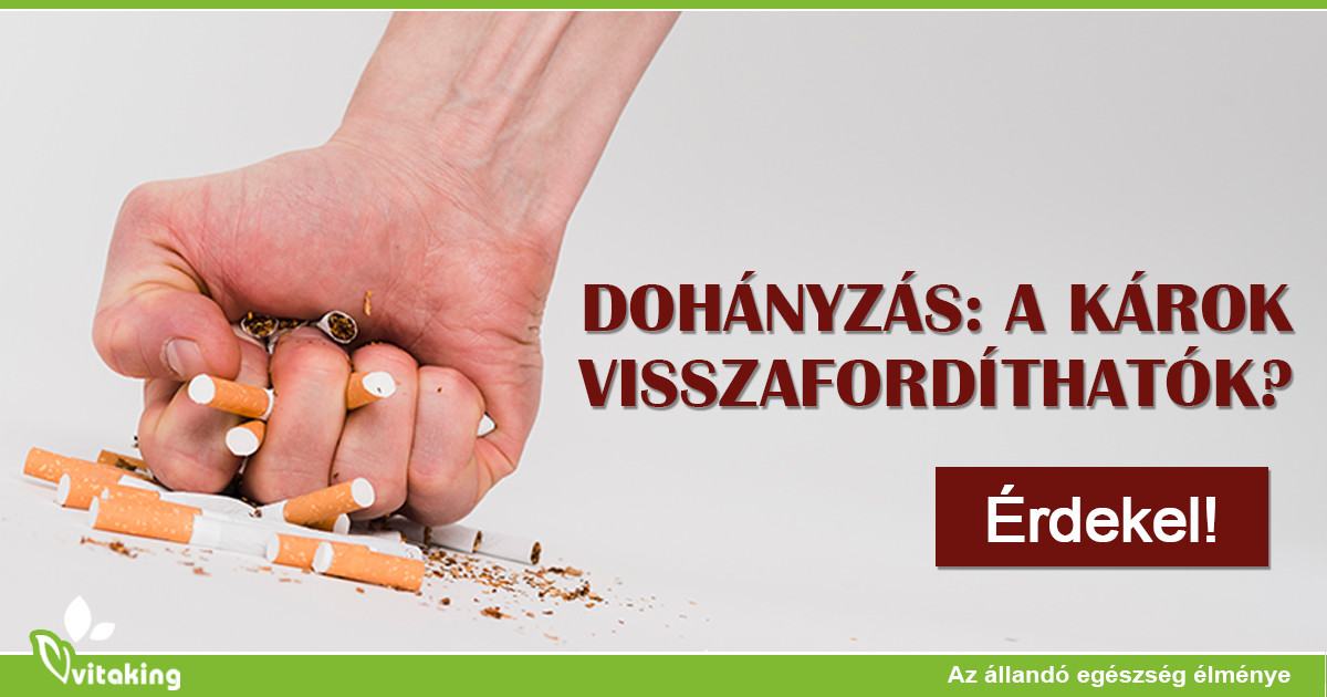dohányzás ellenőrzése a szervezetben