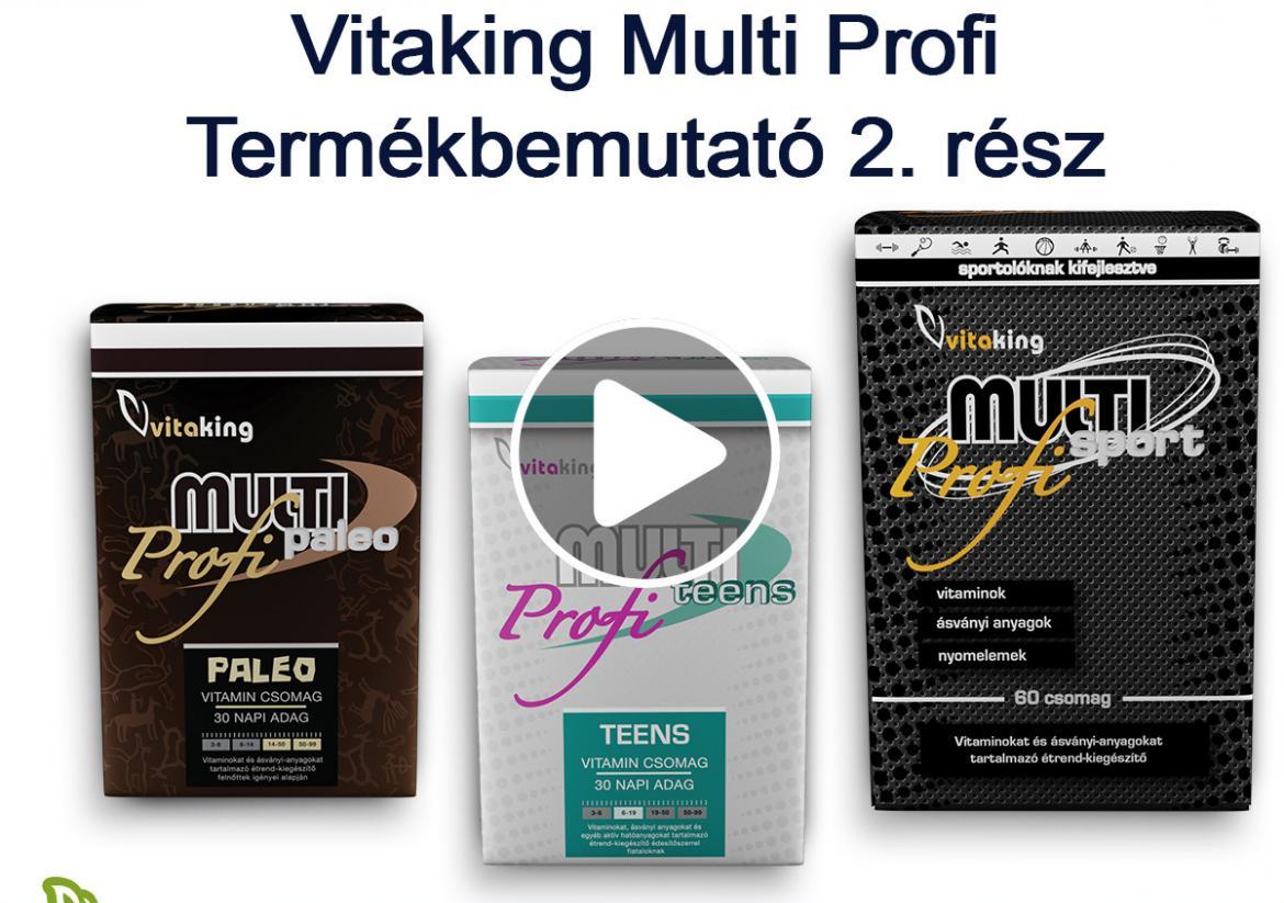 Termékbemutató - Vitaking Multi Profi termékcsalád - 2.rész