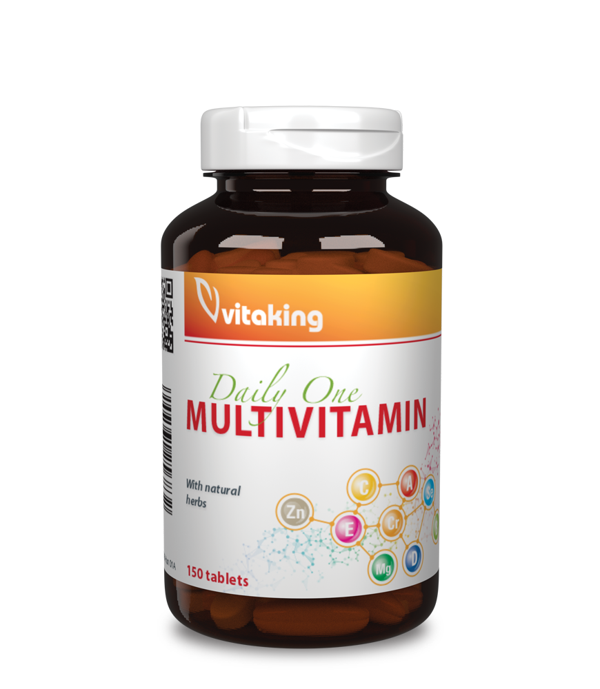 Vitaking Daily One multivitamin + gyógynövény komplex