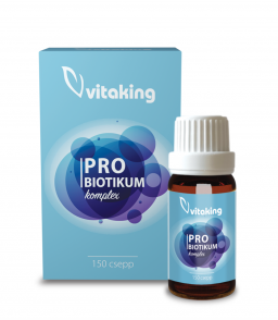 Vitaking Probiotikum Komplex 10-féle baktériummal (150 csepp)