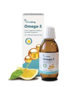 Vitaking® Omega-3 olaj (természetes triglicerid) 150ml I Magas EPA és DHA tartalom!