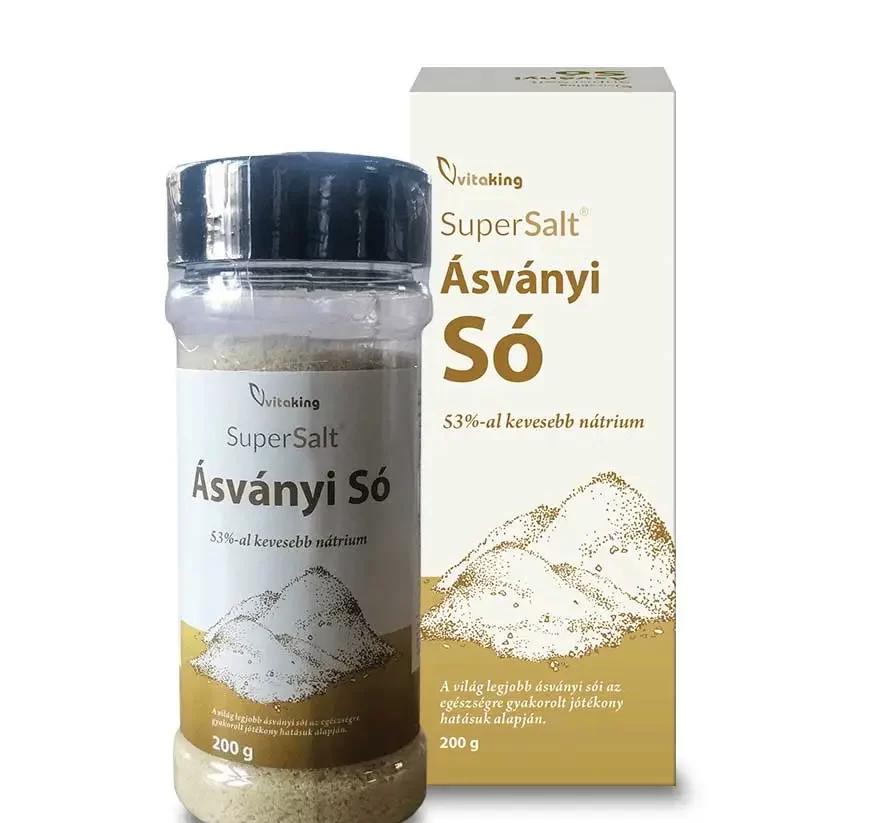 SuperSalt® Ásványi só 200g csökkentett nátrium tartalmú