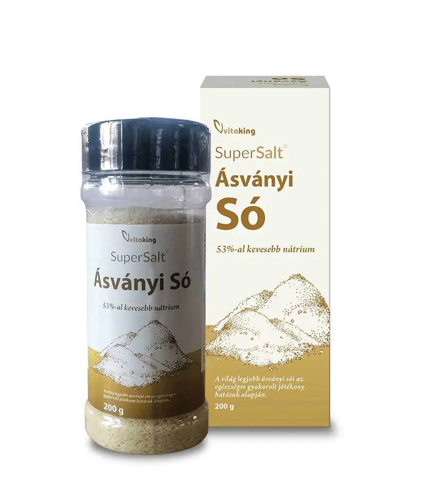 SuperSalt® Ásványi só 200g csökkentett nátrium tartalmú