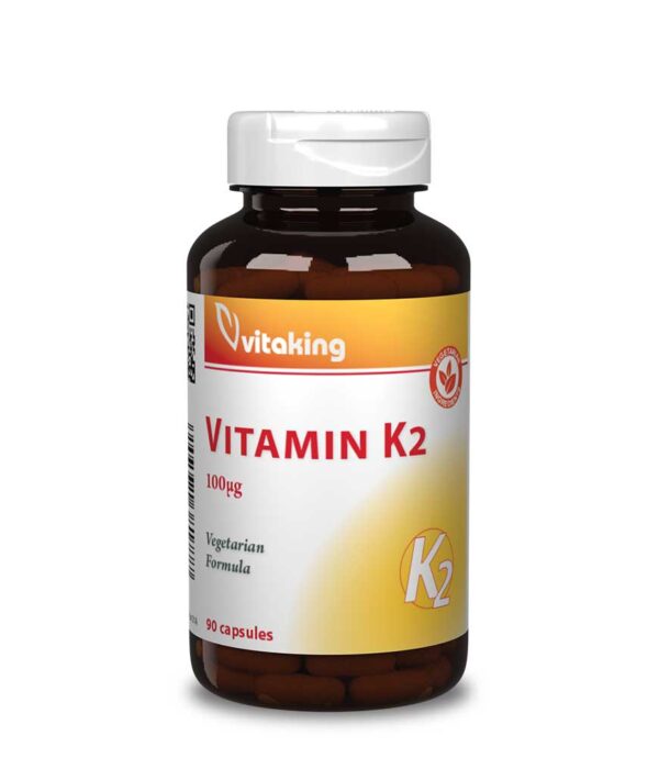Vitaking K2-vitamin (100µg MK7 ) - a csontok egészségéért!