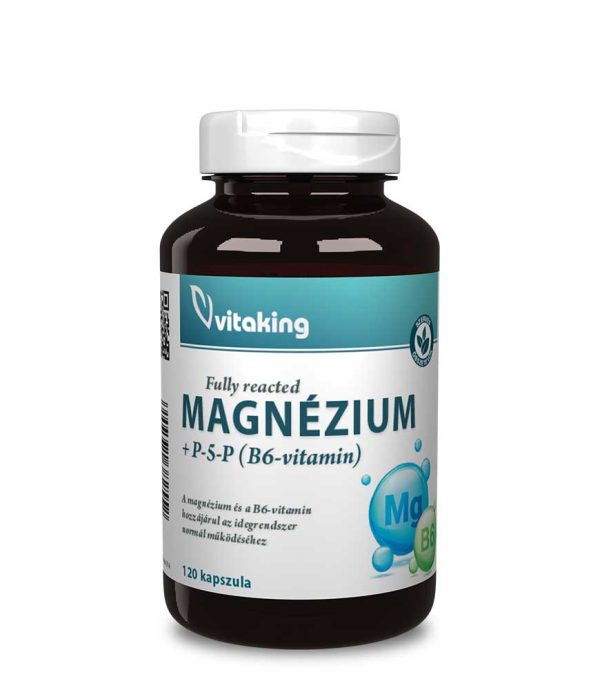 Magnézium Biszglicinát + B6 (P5P) vitamin (120)