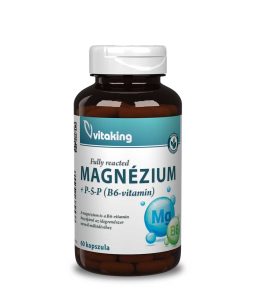 Magnézium Biszglicinát + B6 (P5P) vitamin (60)