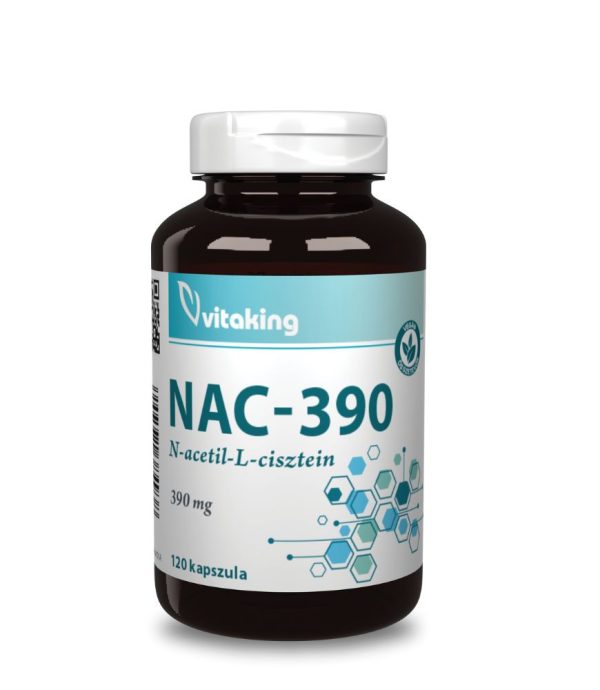 NAC-390 (N-acetil-L-cisztein) 390mg (120) - Vitaking